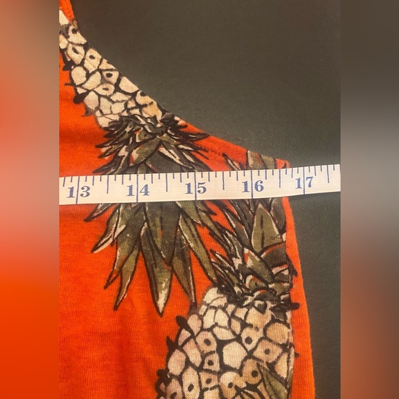 Lucky Brand Woman’s Pineapple Tank Top Size XS - Picture 2 of 5